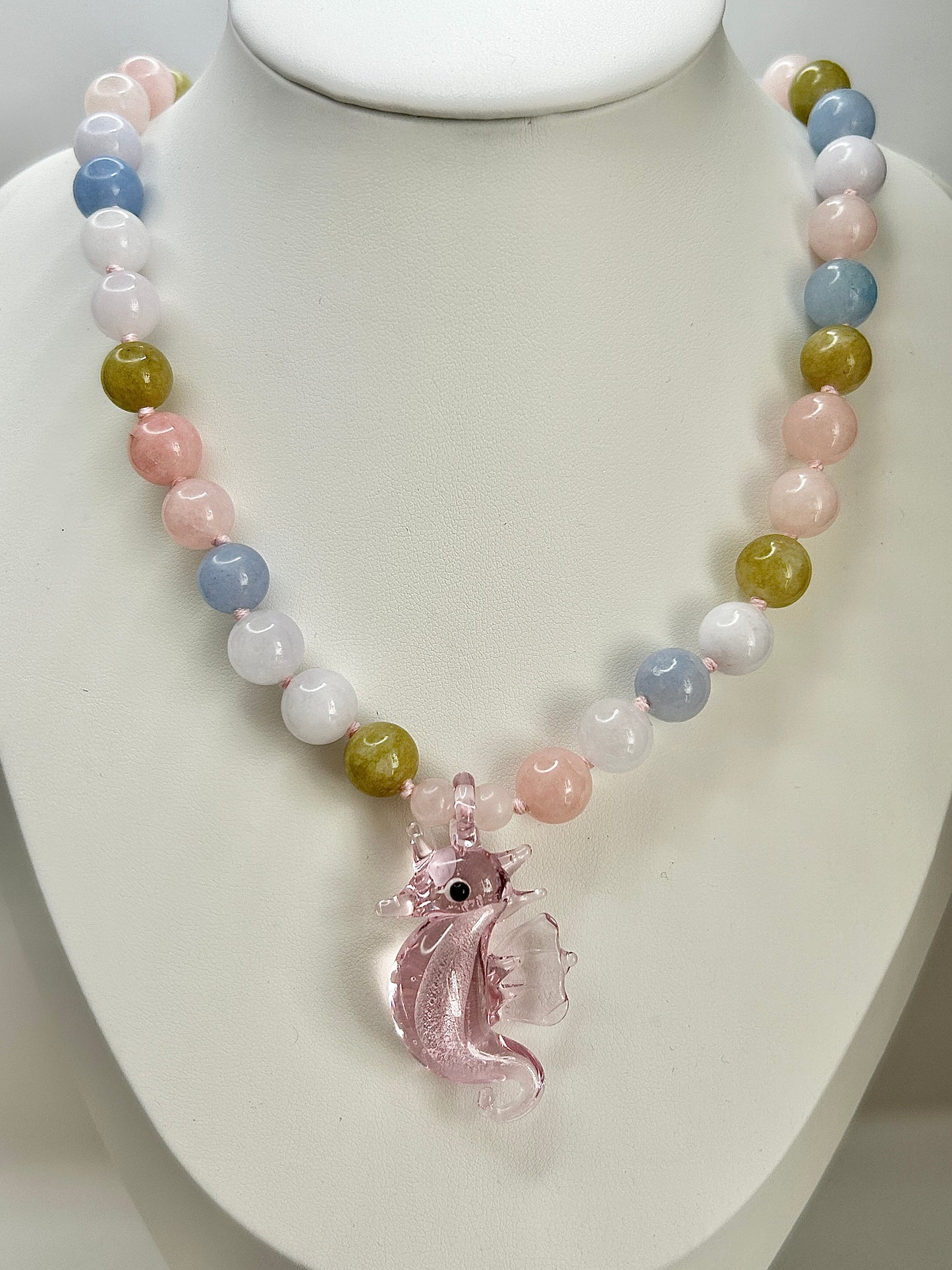 Sassy Sea Stead Pastel Rainbow Necklace
