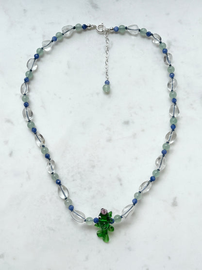 Splash & Dash Crystal Necklace - Limited