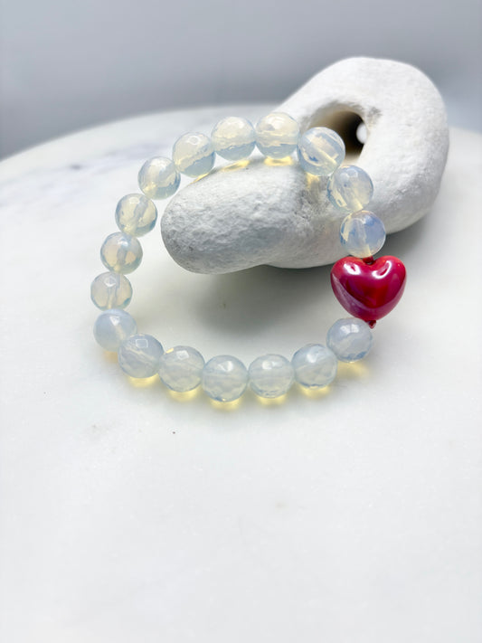 Groovy Heart Bracelet