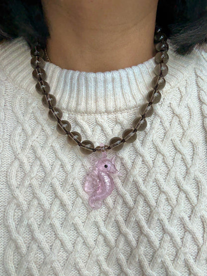 Sassy Sea Stead Smokey Necklace - Limited