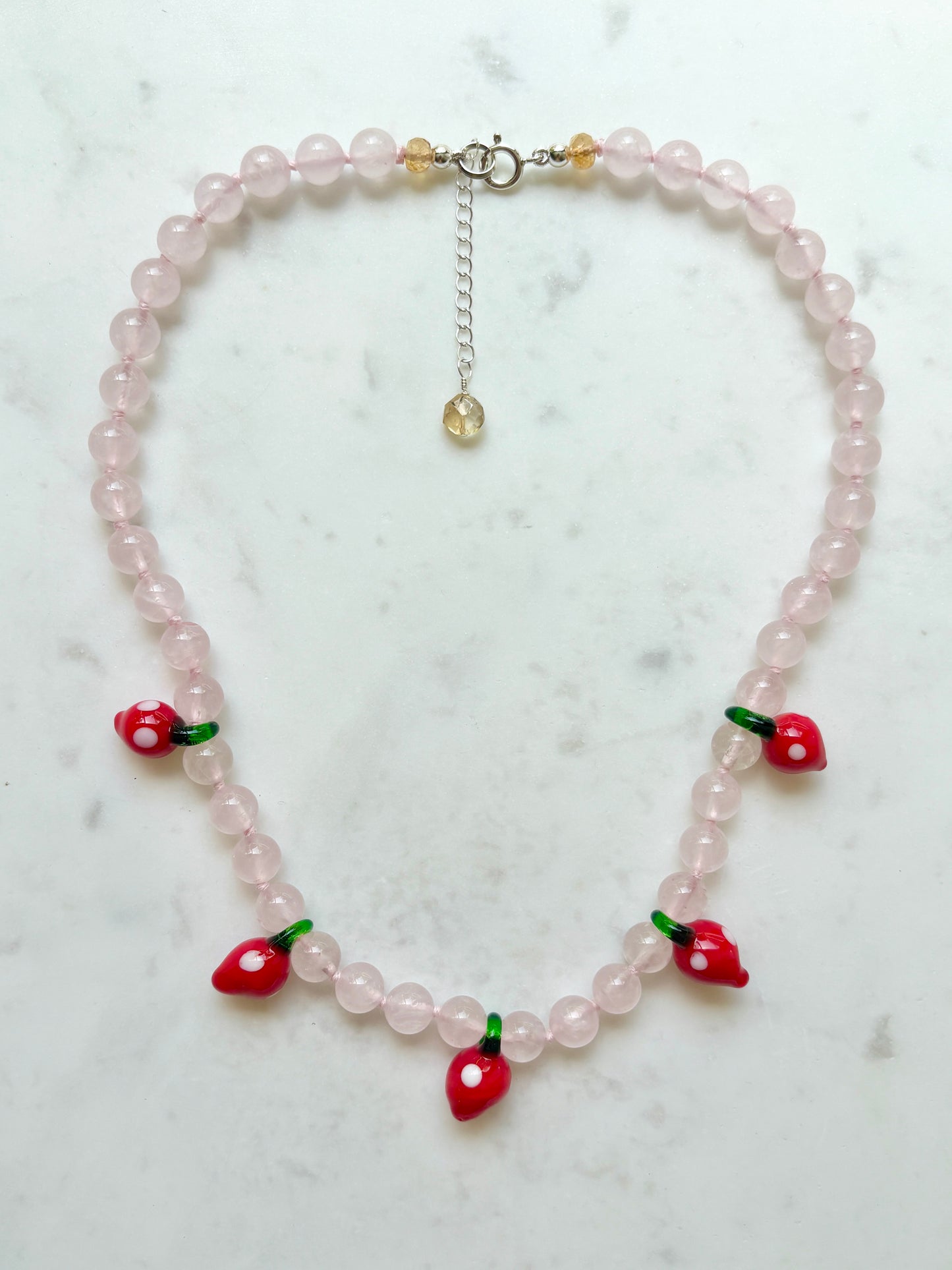 Strawberry Jammin' Necklace