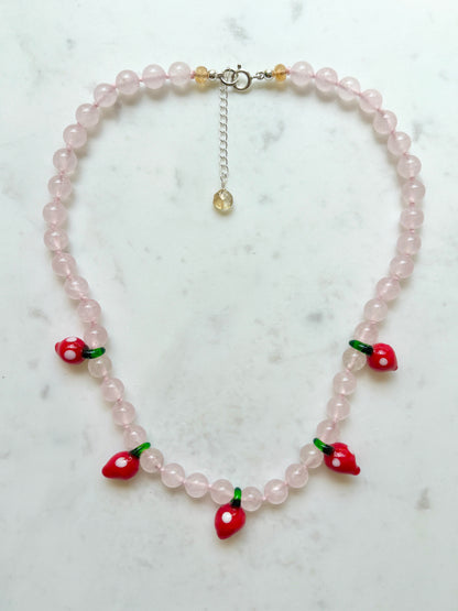 Strawberry Jammin' Necklace