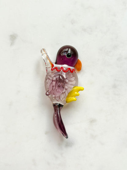 Pretty Perky Parrot Pendant - Limited