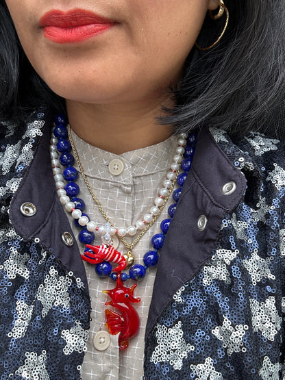 Sassy Sea Stead Coral Necklace