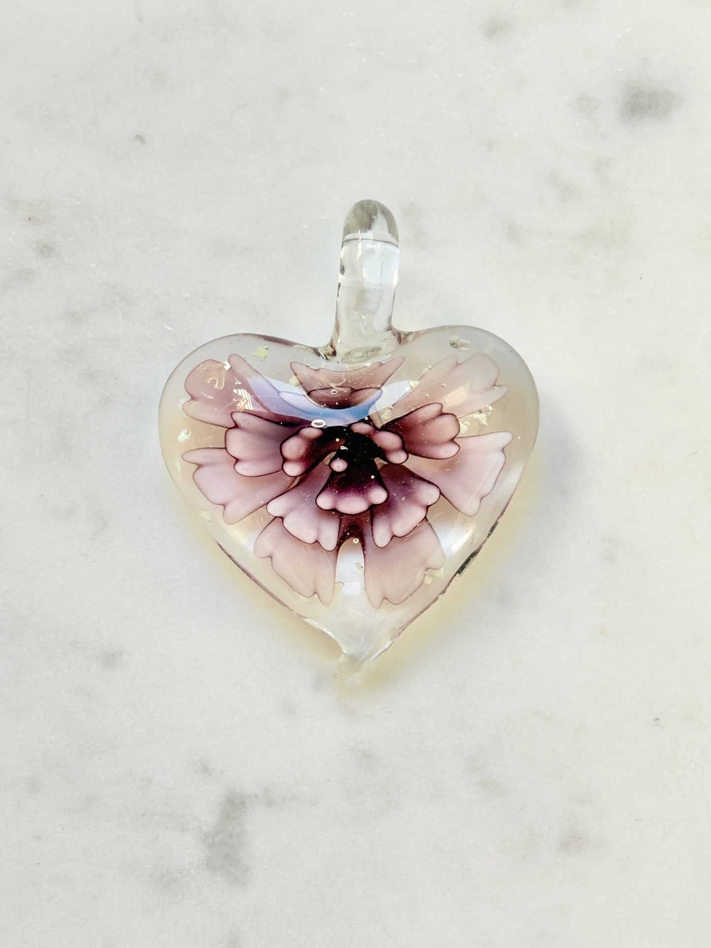 Heart In Bloom Pendant - One Of A Kind