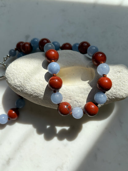 Cool Jasper Spritz Deluxe Necklace - Limited