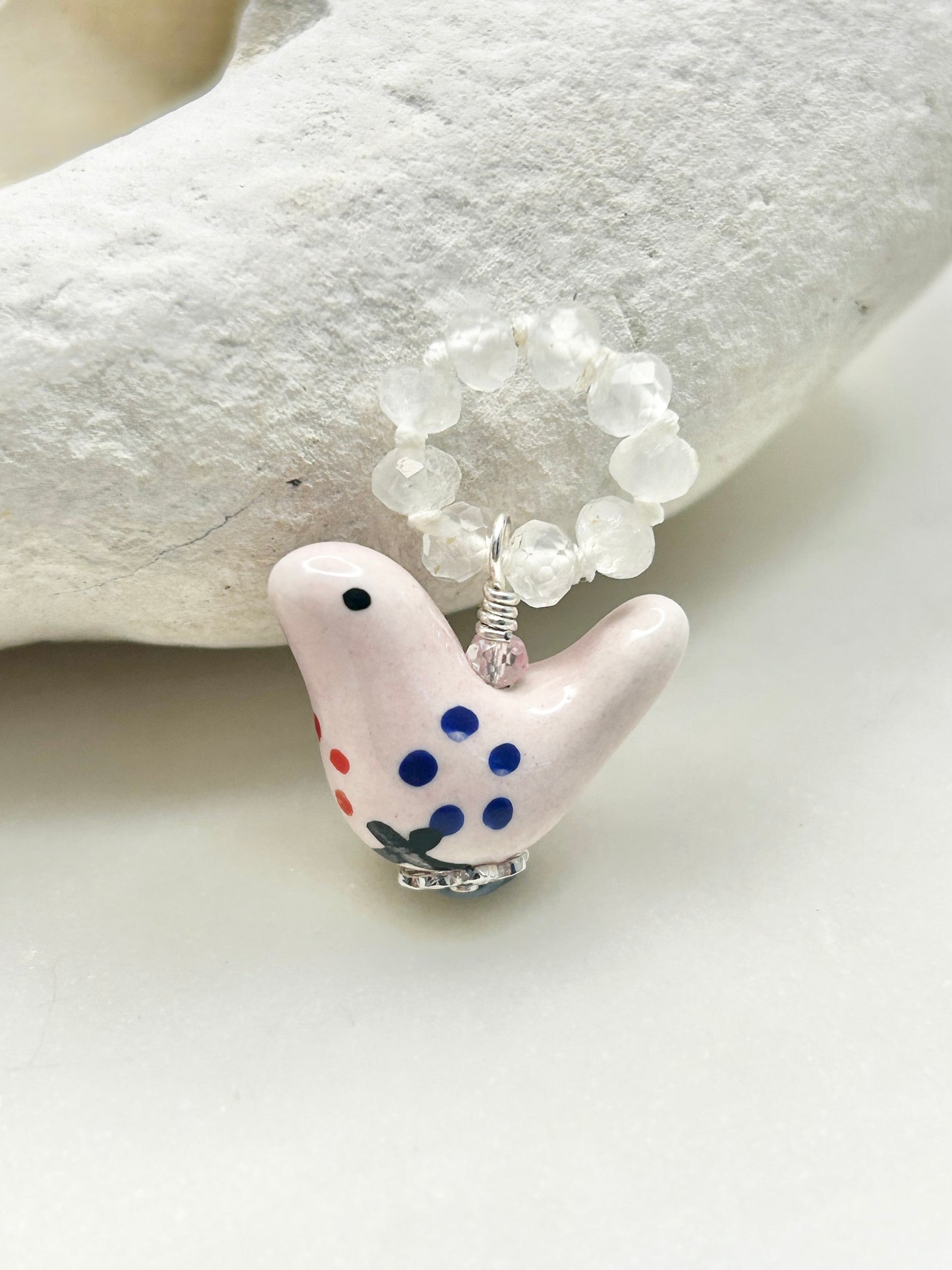 Bon Bon Birdie Pendant - 6mm