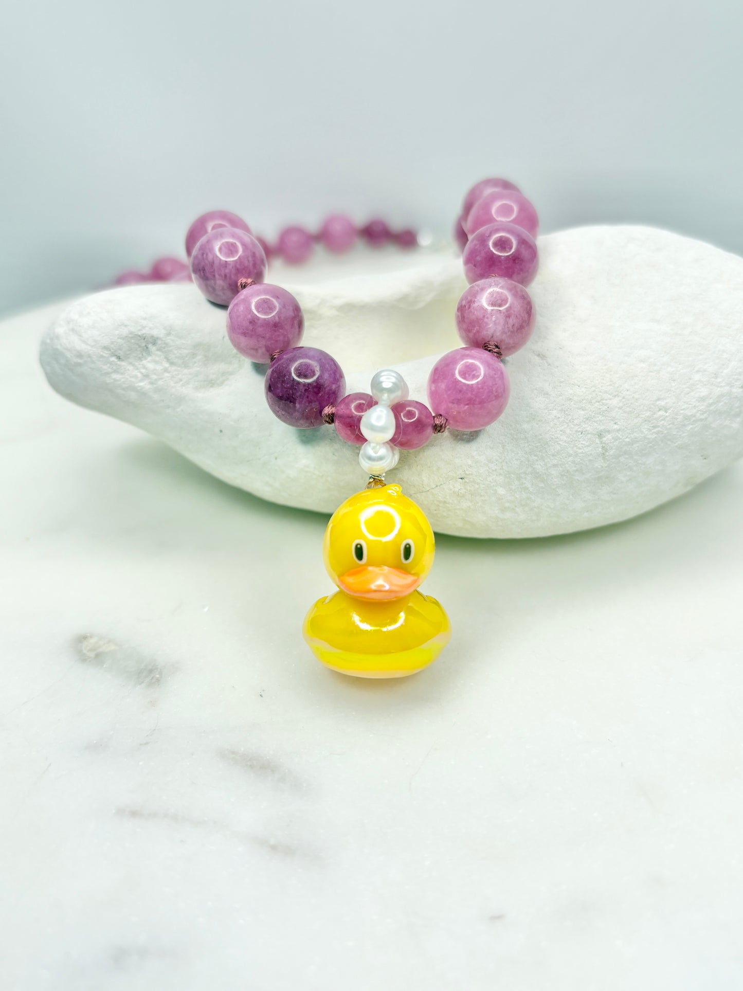 Quack Quack Joy Berry Necklace