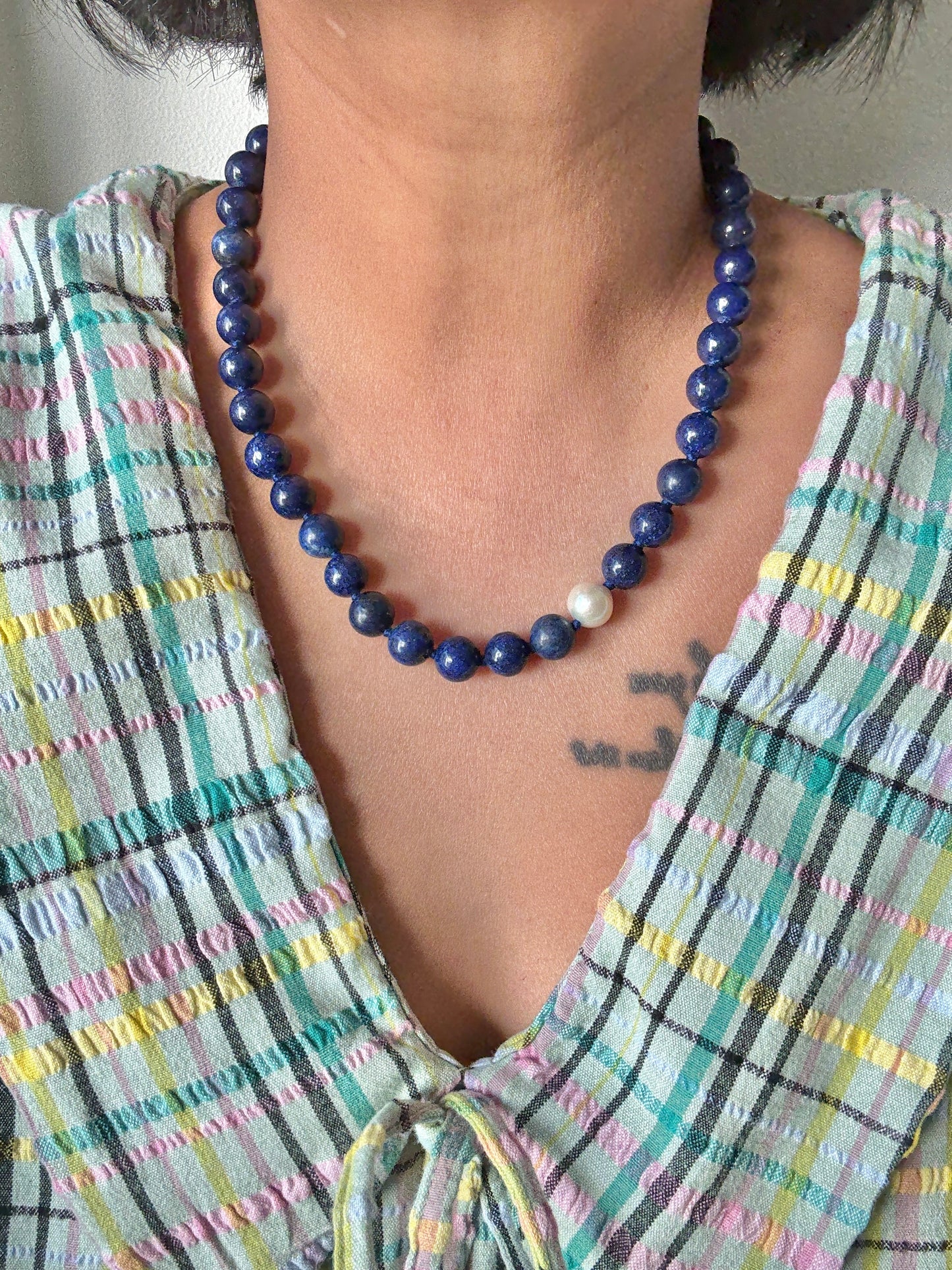 Lapis Lazuli O’Clock Necklace