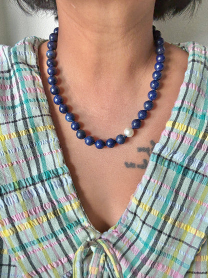 Lapis Lazuli O’Clock Necklace