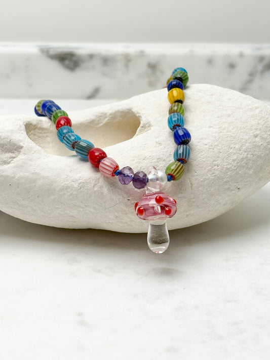 Carnival Shroom Necklace