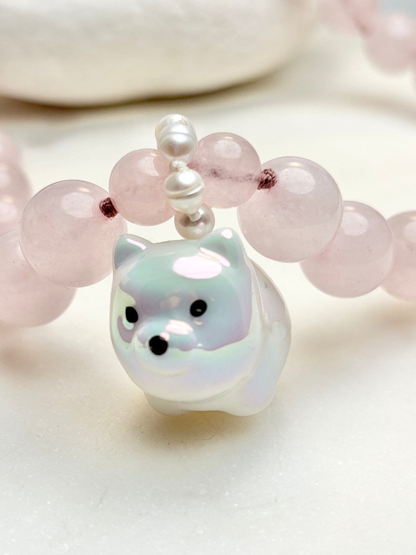 Pocket Pomeranian Vanilla Necklace - Limited