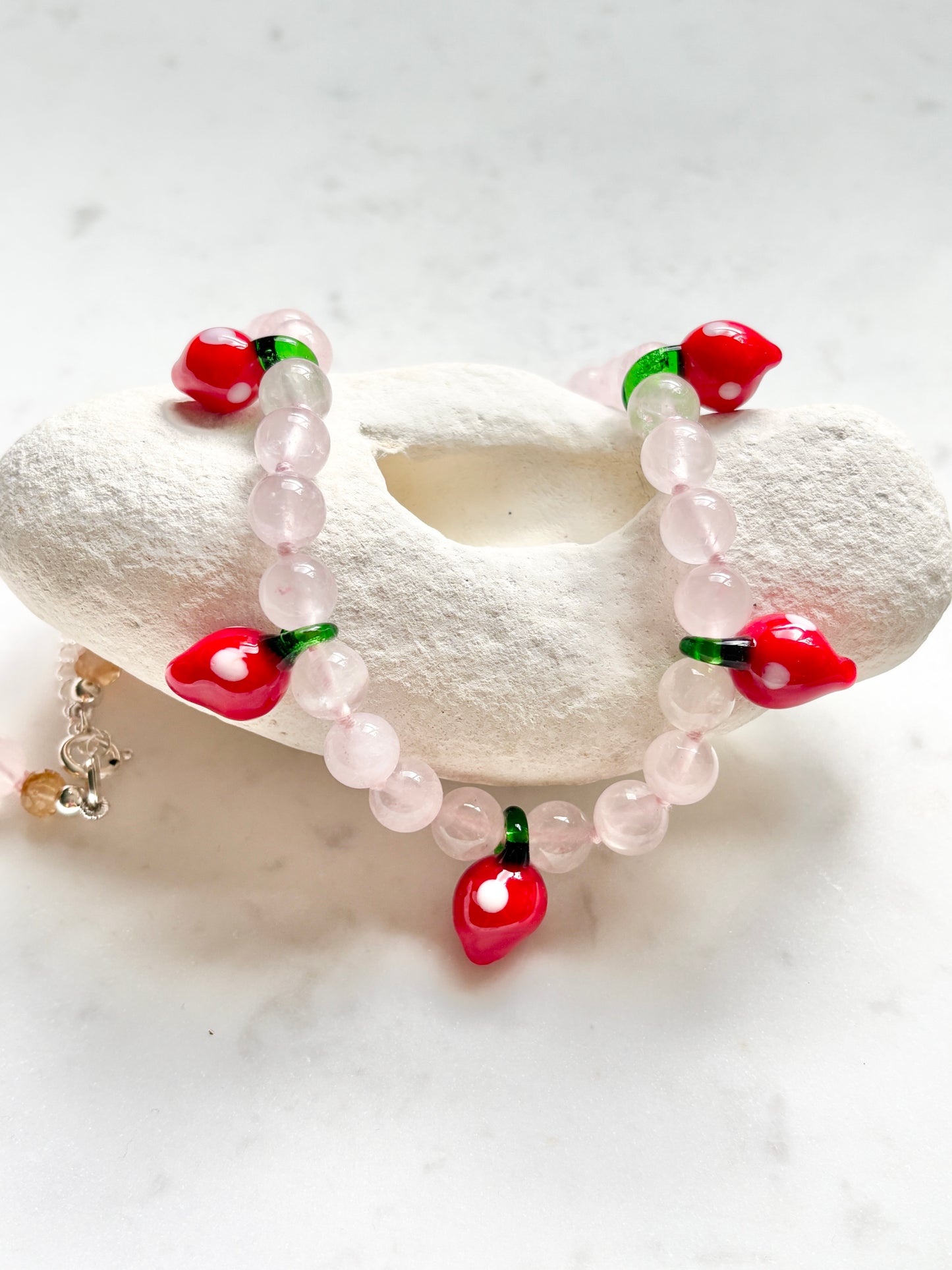 Strawberry Jammin' Necklace
