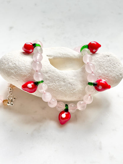 Strawberry Jammin' Necklace