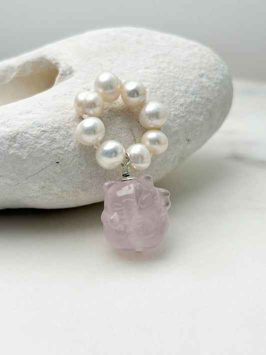 Lucky Kitty Pendant - 10mm/12mm