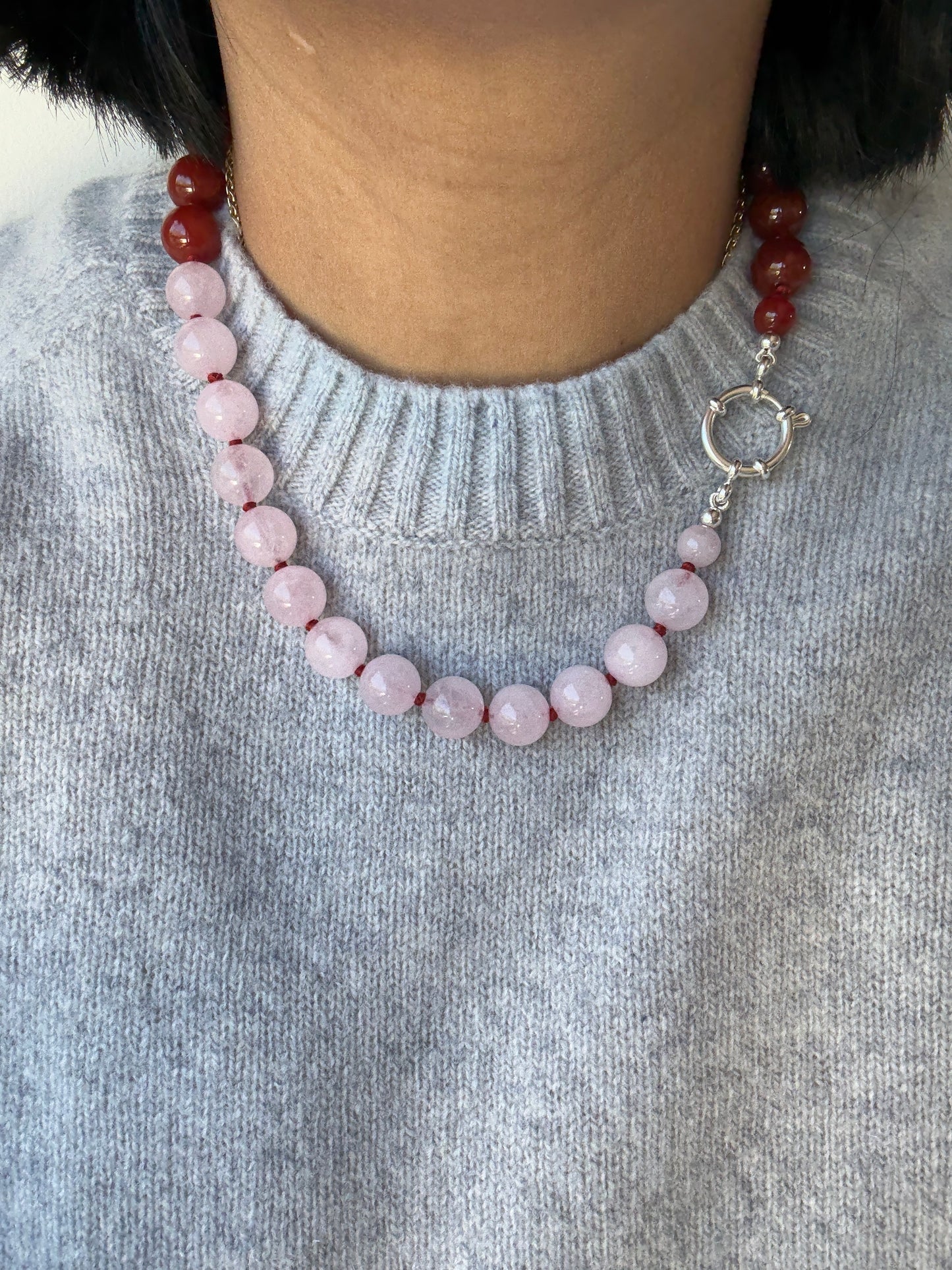 Cinnamon Candy Bold Necklace - Limited