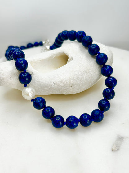Lapis Lazuli O’Clock Necklace
