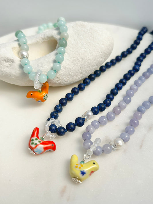Bon Bon Birdie Deluxe Necklace