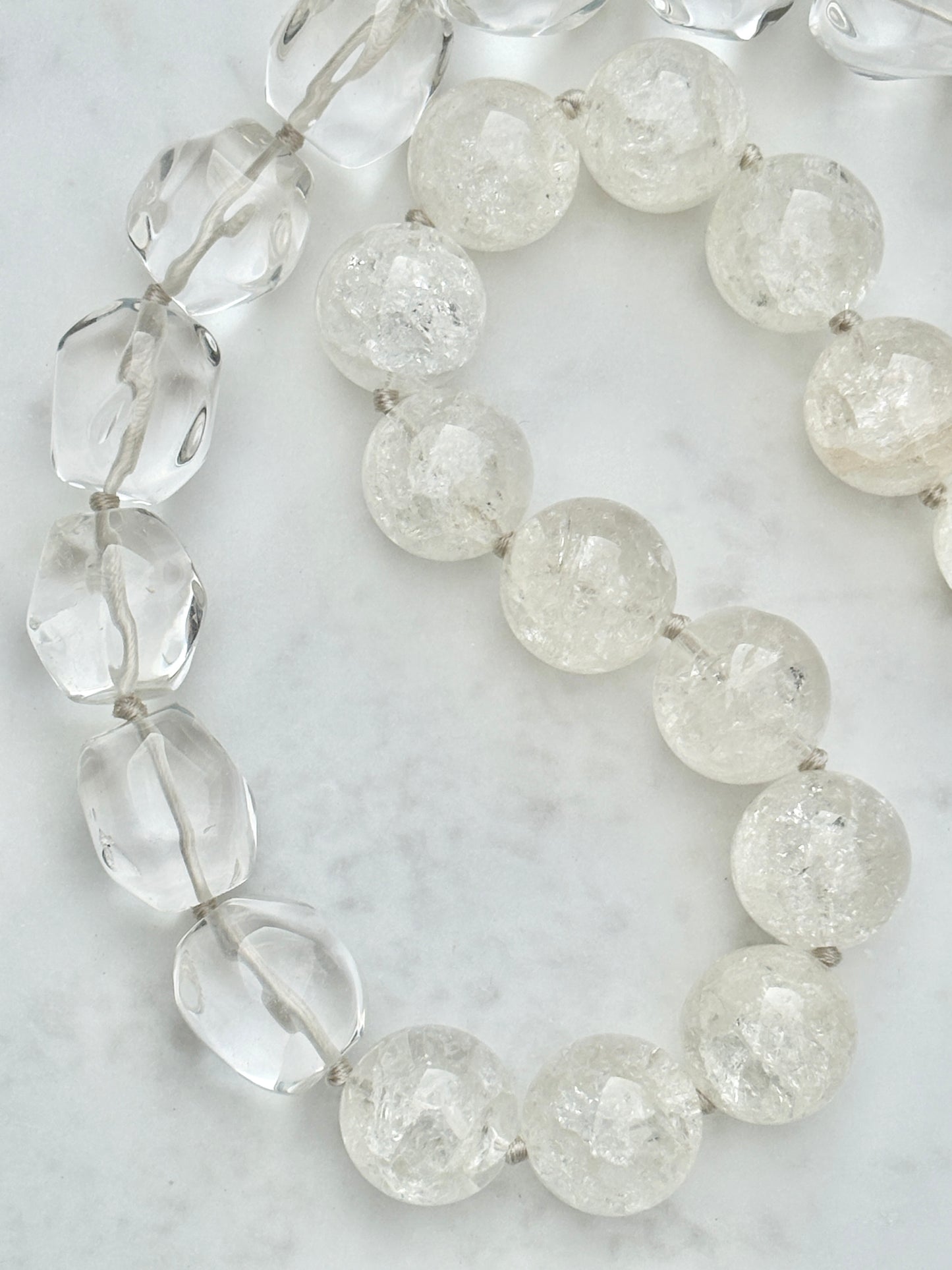 Cracked Pebble Bold Necklace - One Of A Kind