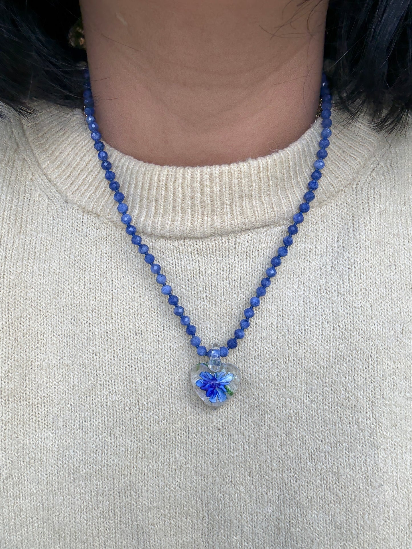 Love You After Dark Facets Lite Necklace