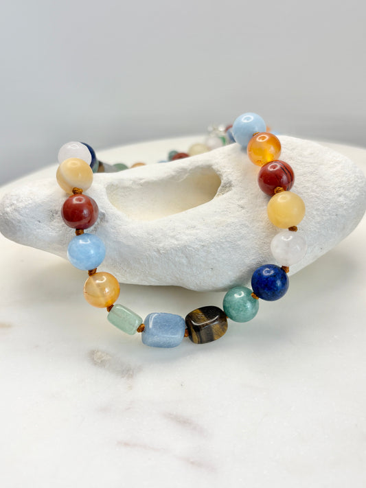 Jelly Bean Mix Necklace