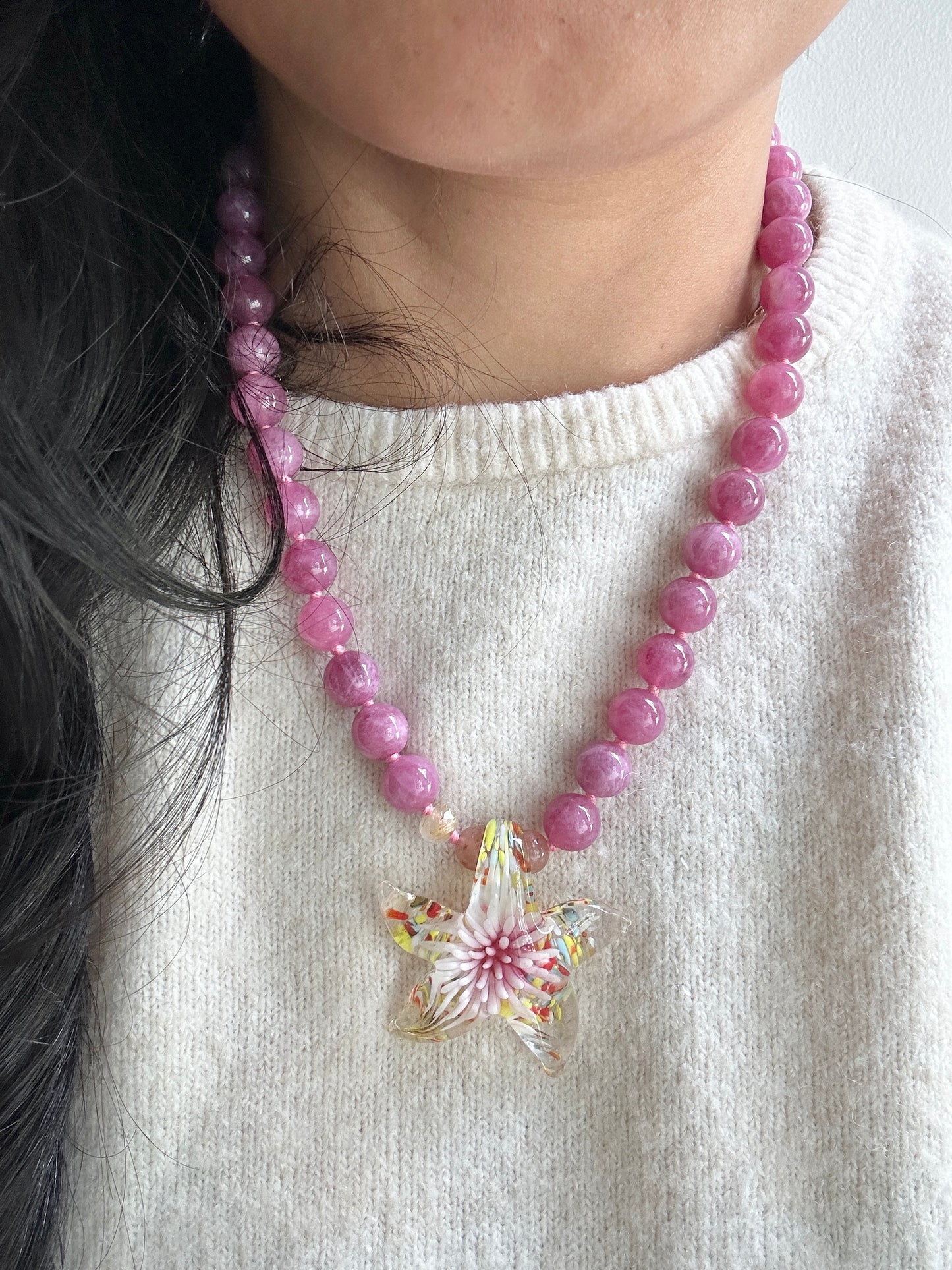 Celestial Sea Burst Reef Necklace - One Of A Kind