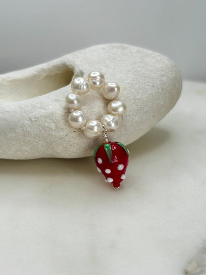 Strawberry Pickin' Deluxe Pendant - 10mm