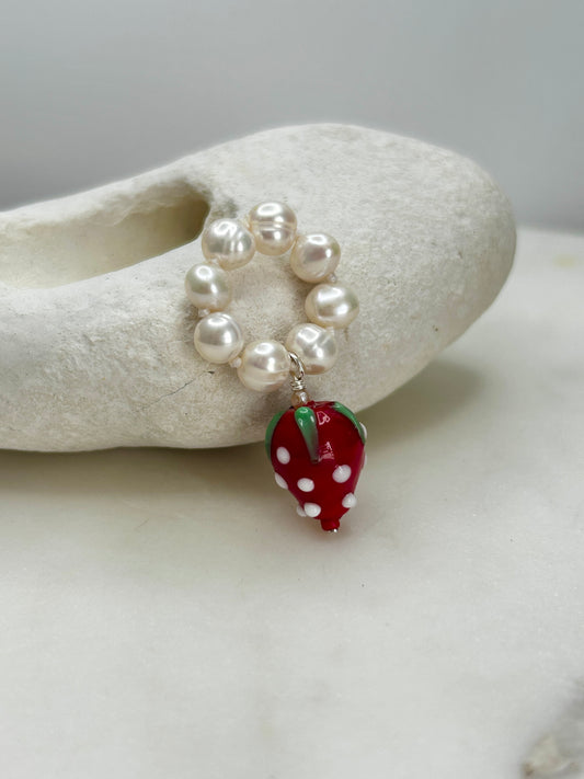Strawberry Pickin' Deluxe Pendant - 10mm