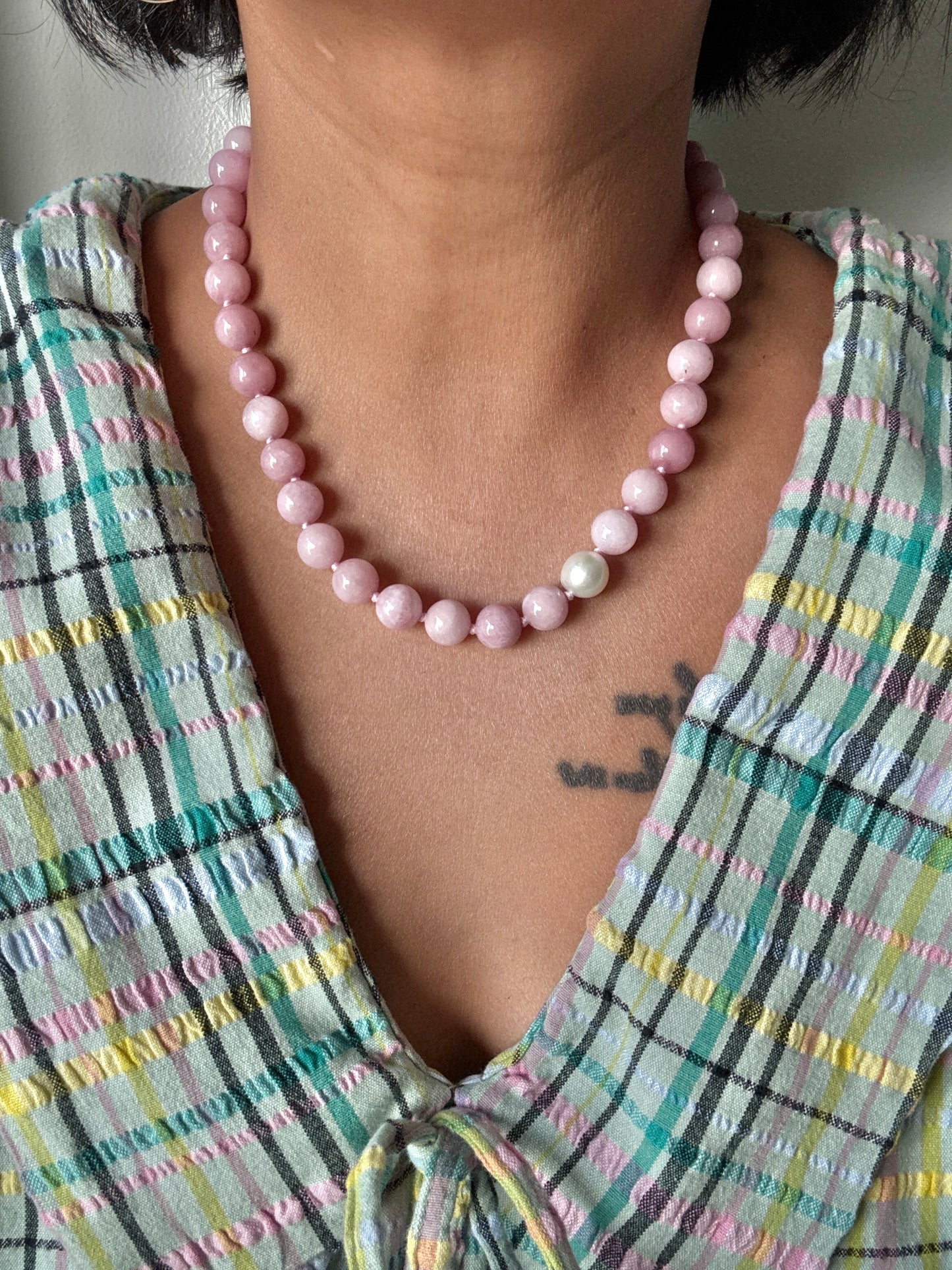 Kunzite O’Clock Necklace