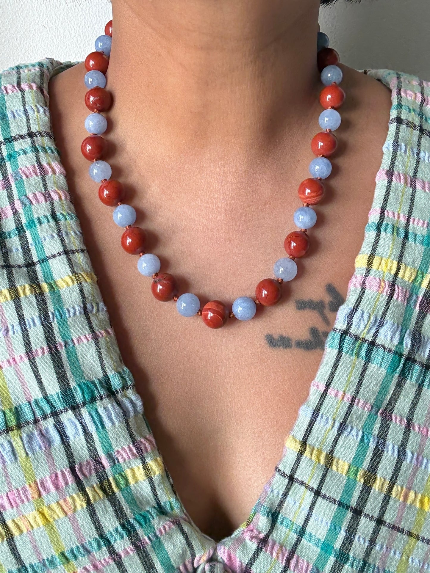 Cool Jasper Spritz Deluxe Necklace - Limited