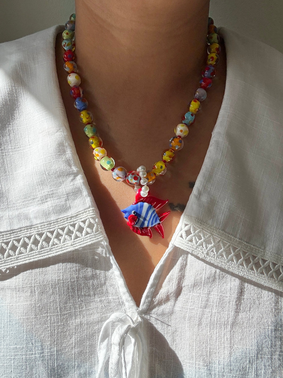 Polka Love Bold Lite Necklace - Limited