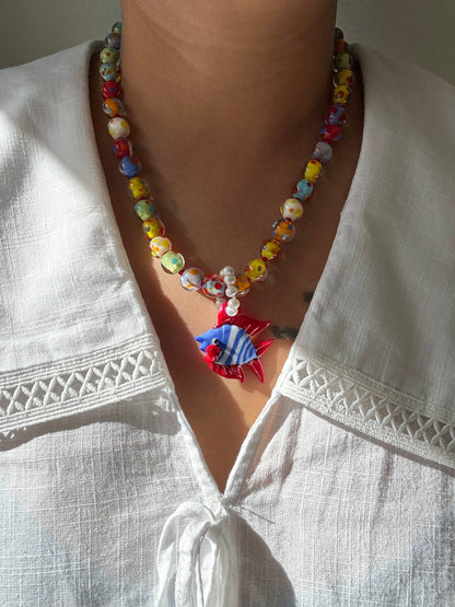 Polka Love Bold Lite Necklace - Limited
