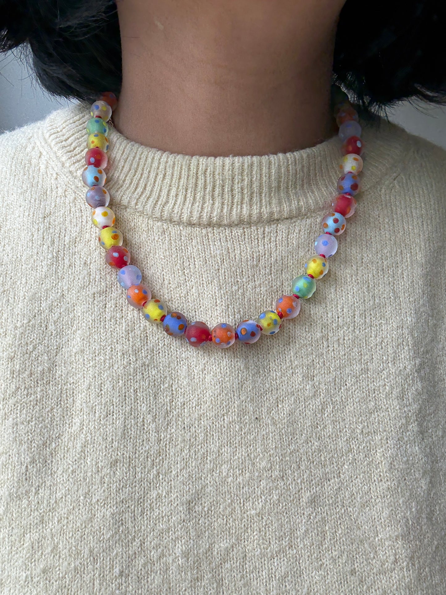 Polka Love Lite Bold Necklace - Limited