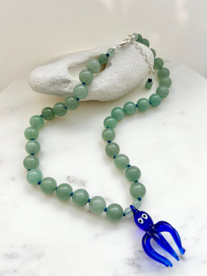 Octogem Aventurine Abyss Necklace
