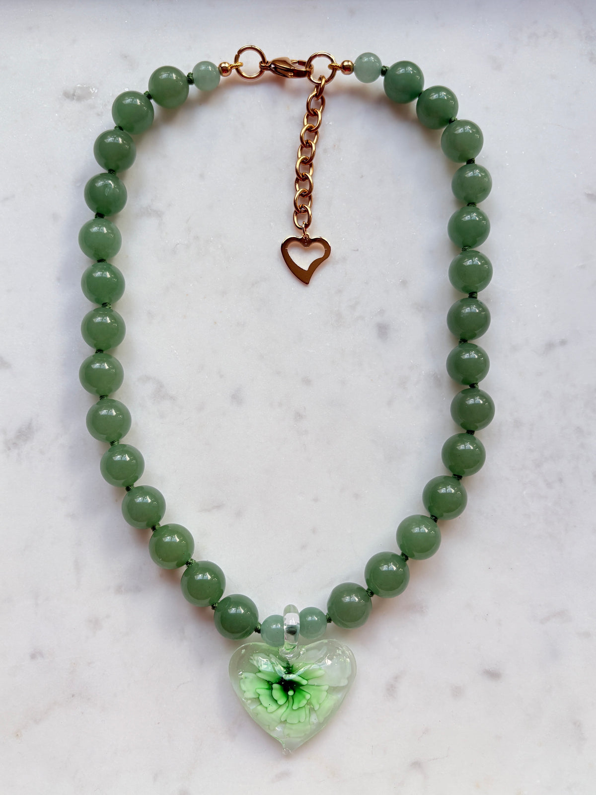Heart In Bloom Meadow Necklace - One Of A Kind