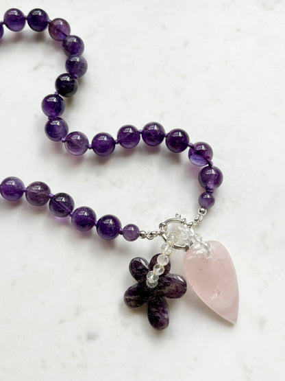 Purple Haze Bold Necklace - Limited