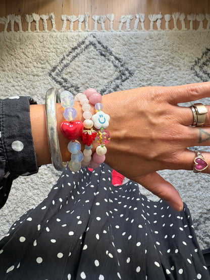 Groovy Heart Bracelet