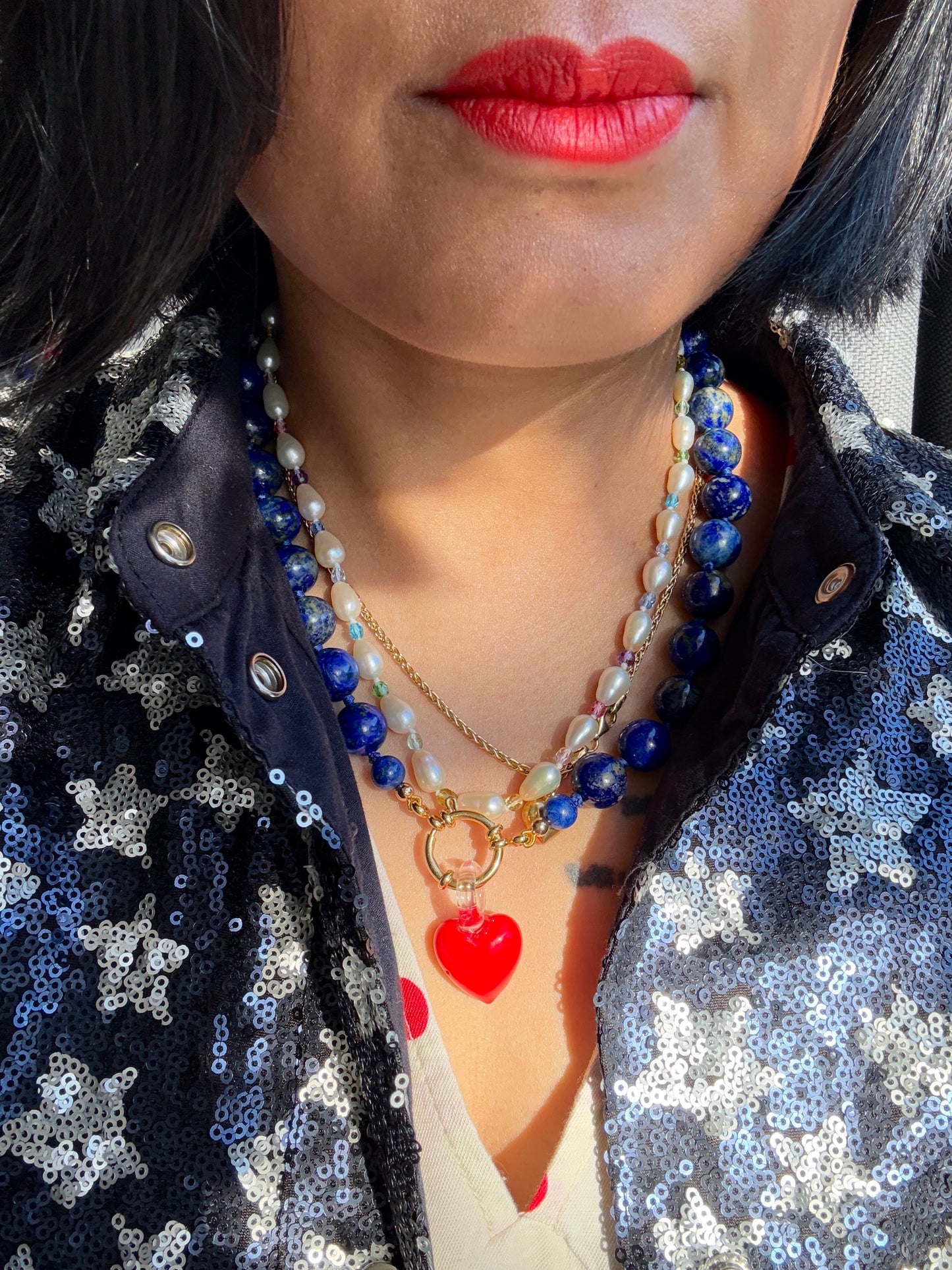 Blueberry Bold Necklace - Limited