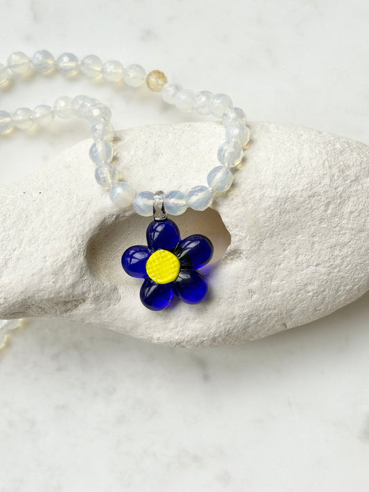 Flower Power Opalite Necklace
