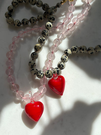 Groovy Heart Wild Necklace - Limited