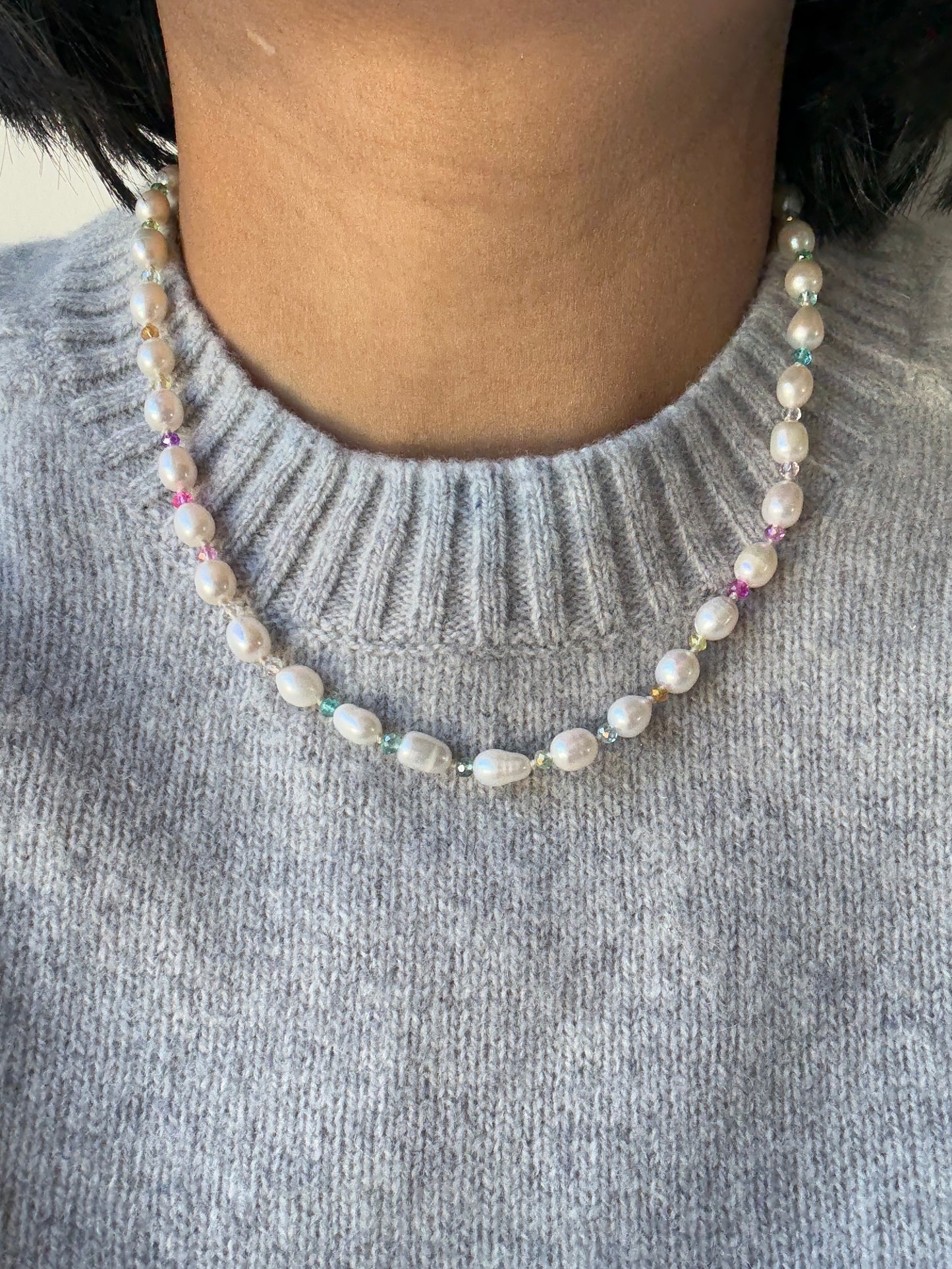 Rainbow Sprinkles Necklace