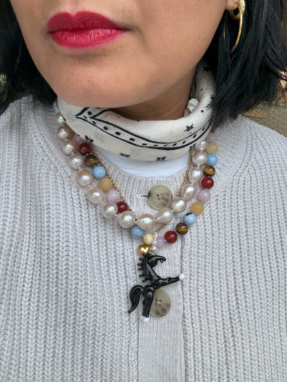 Wild Horse Midnight Necklace