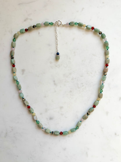 Tutti Bloom Amazonite Necklace