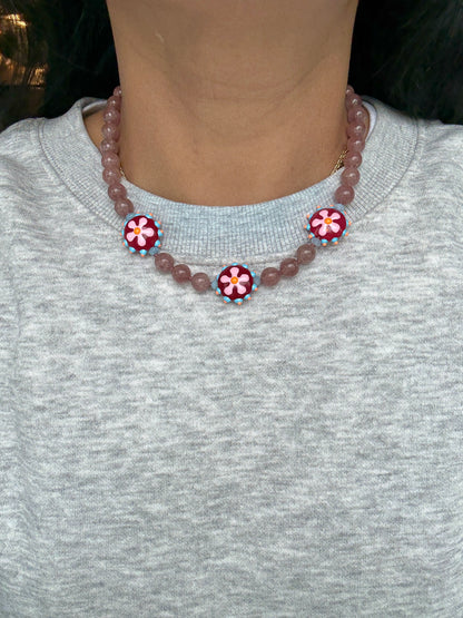 Groovy Bloom Party Necklace