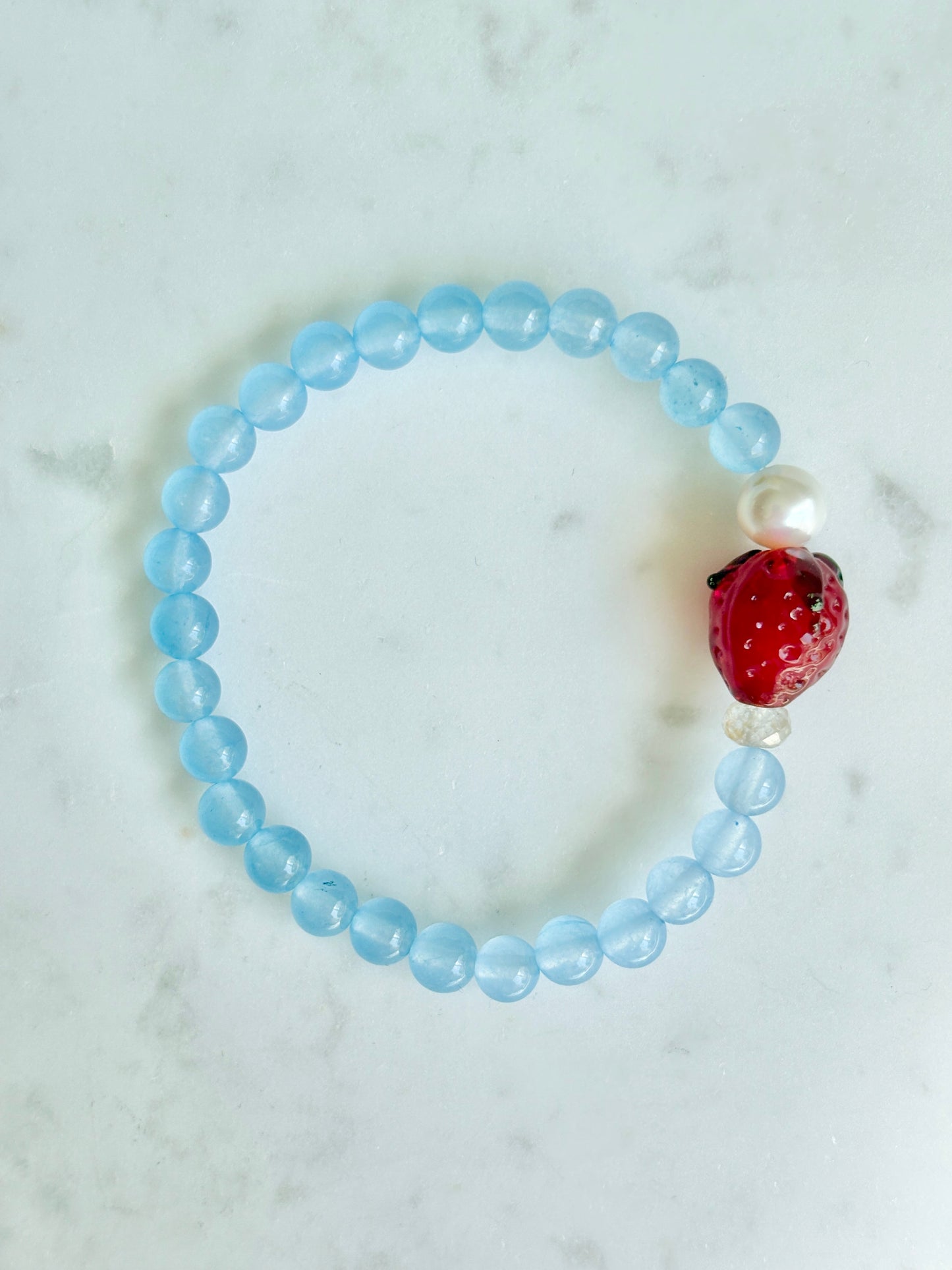 Strawberry Fruit Loops Bracelet