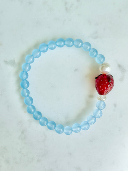 Strawberry Fruit Loops Bracelet