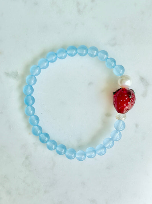 Strawberry Fruit Loops Bracelet