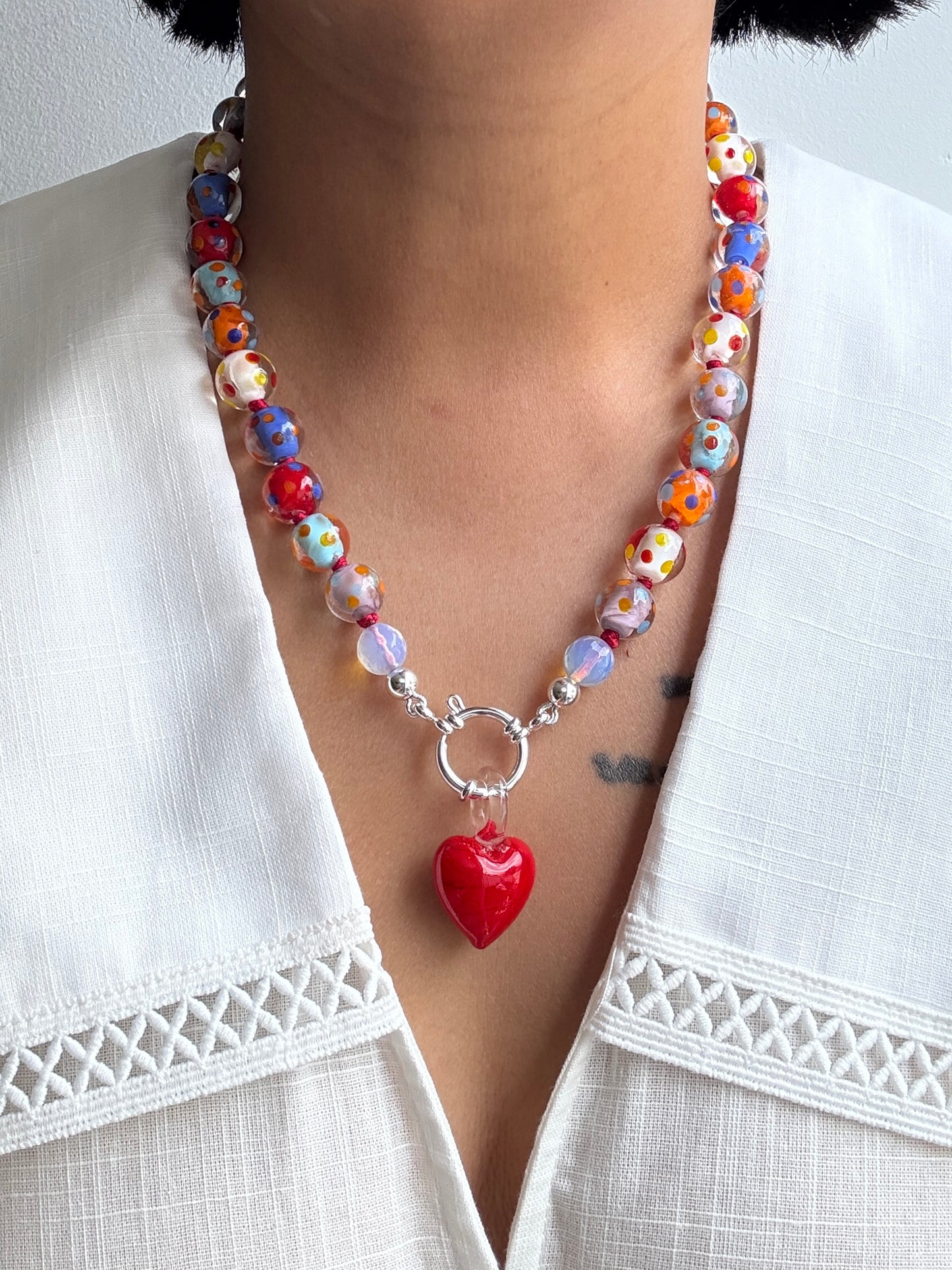 Polka Love Bold Necklace - Limited
