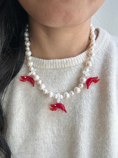 Trio Gambas Necklace