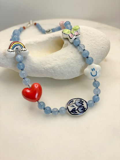 Good Vibes Gem Necklace